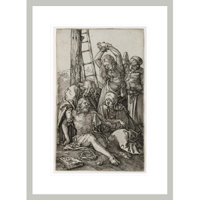 «The Lamentation» par Albrecht Dürer, impression giclée sur cadre
