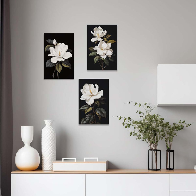 3 Piece Wrapped Canvas Print, 60 cm H x 120 cm W