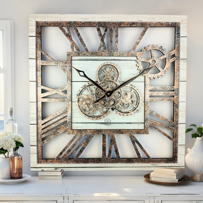 Solid Wood Wall Clock