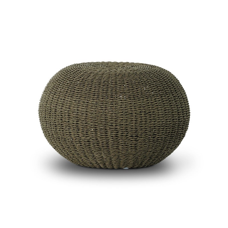 Phoenix Accent Stool, Faux Olive Hyacinth