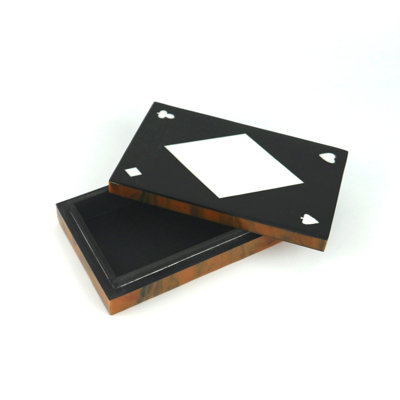 Boîte décorative double carte