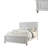 Bed Bedroom Furniture High Panel Headboard Footboard Plywood 1Pc Bedframe-1922769804