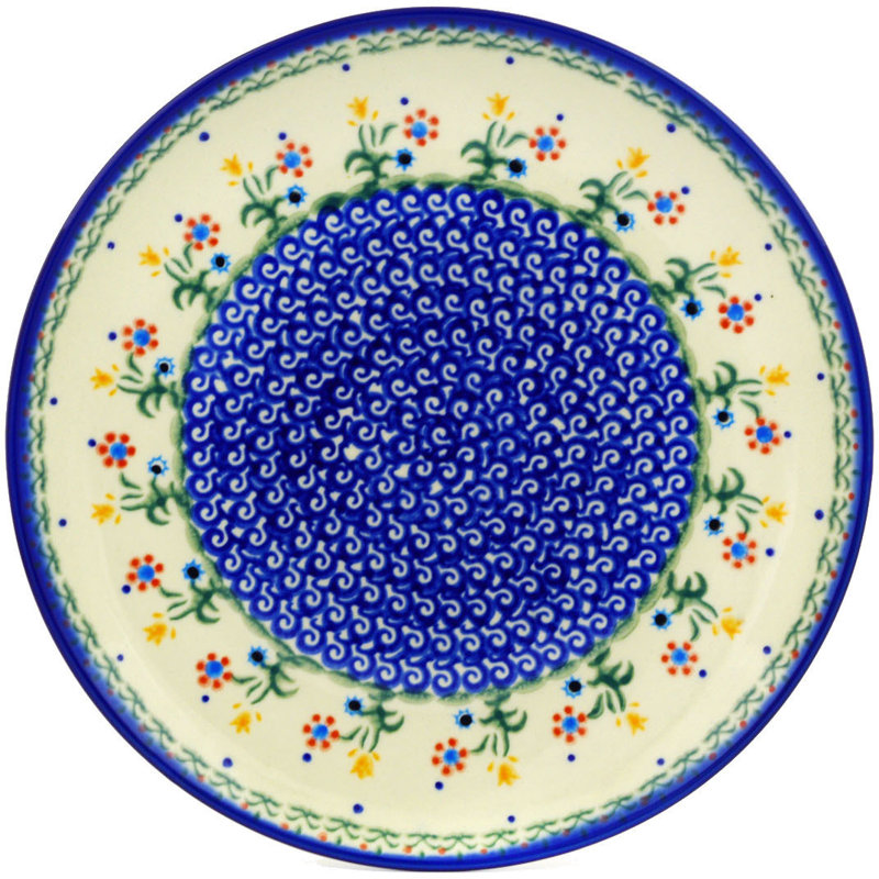 Spring Flowers Ceramic Decorative Plate