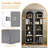 Loxley 72"H Farmhouse Freestanding 5-Tier Bookcase with Adjustable Shelves-128836600