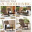 Chaise Adirondack pliante en bois Annael