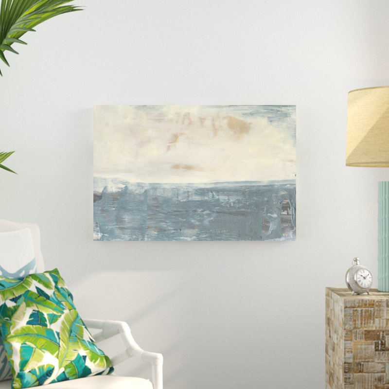 «Peace And Calm III» par Lila Bramma - reproduction d'art sur toile tendue, H 24 po x l 36 po