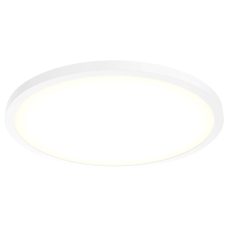 Joplin 24 Inch Square Indoor/Outdoor LED Flush Mount 120/277/347V