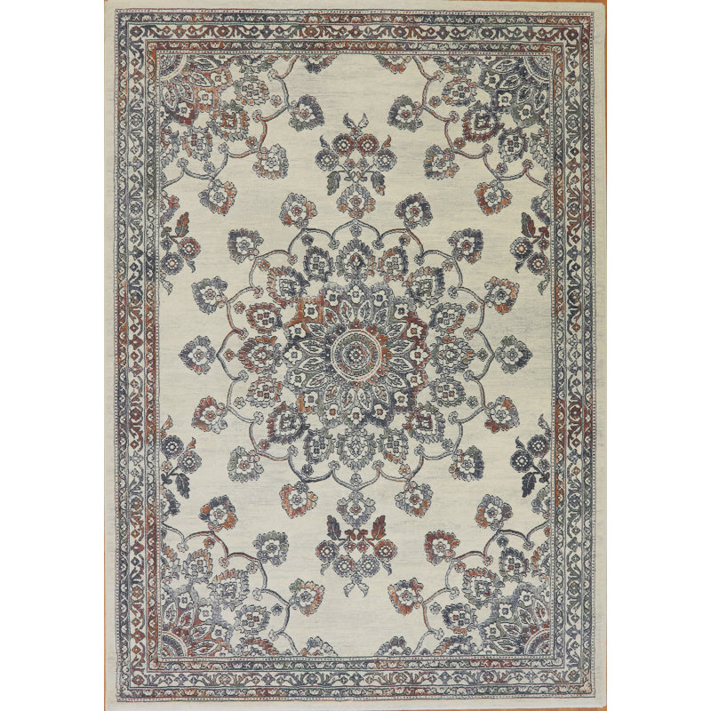 Fallinerlea Oriental Indoor Rug, Rectangle 2' x 3'11"