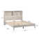 Malle Queen Bookcase Platform Bed with USBs