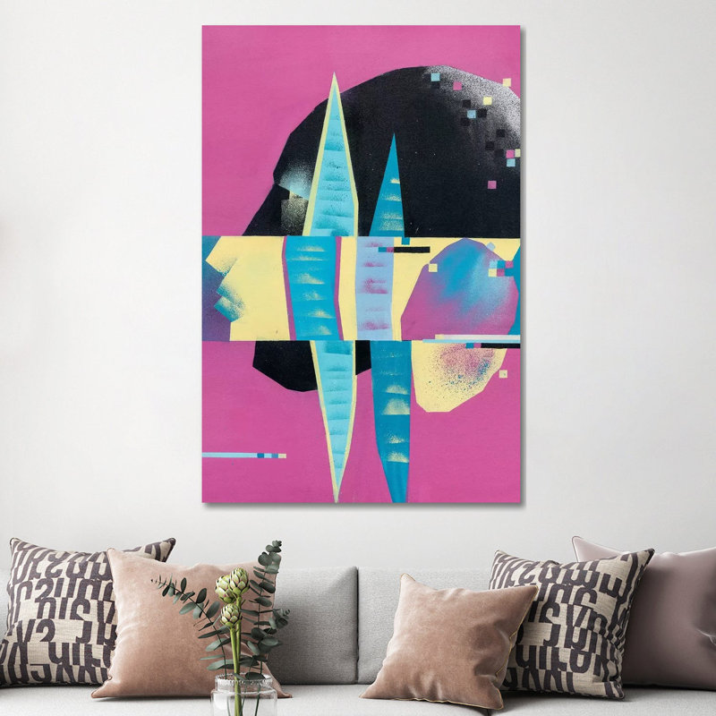 Future Present II by VCalvento - Print on Canvas, Wrapped Canvas, 66.04 cm H x 45.72 cm W x 3.175 cm D