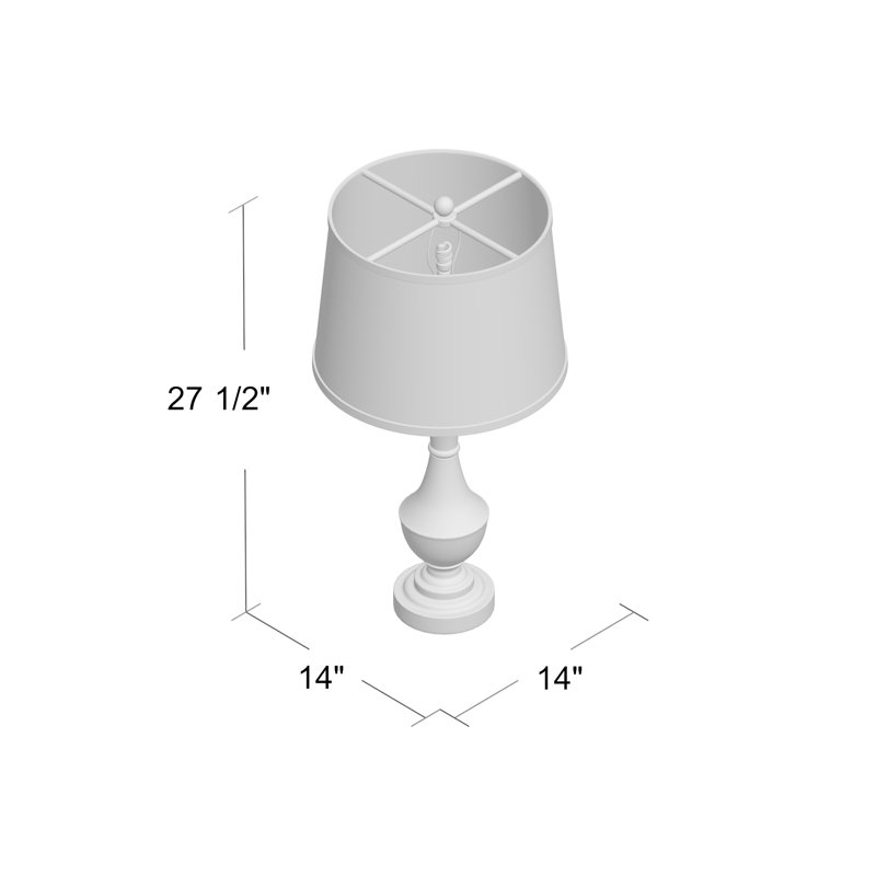 Canterbury Metal Table Lamp