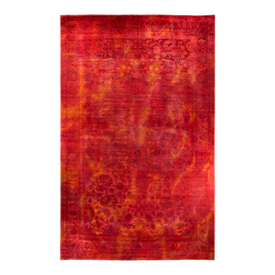 Fine Vibrance One-of-a-Kind 18' 10" X 12' 1" Hand Knotted Area Rug