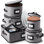 5-Piece Hard Shell Dinnerware Storage Set