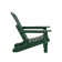 Shawnna 4-Piece Adirondack Conversation Chair with Footrest Ottoman Set