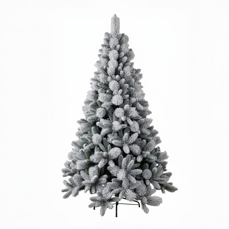 Lighted Artificial Christmas Tree, 6 ft.
