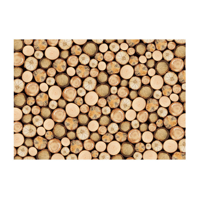 Sawmill Semi-Gloss Paste the Wall Mural, 210cm H x 300cm W x 0.02cm D
