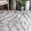 Tapis d'intérieur / extérieur gris Khloe-951386172