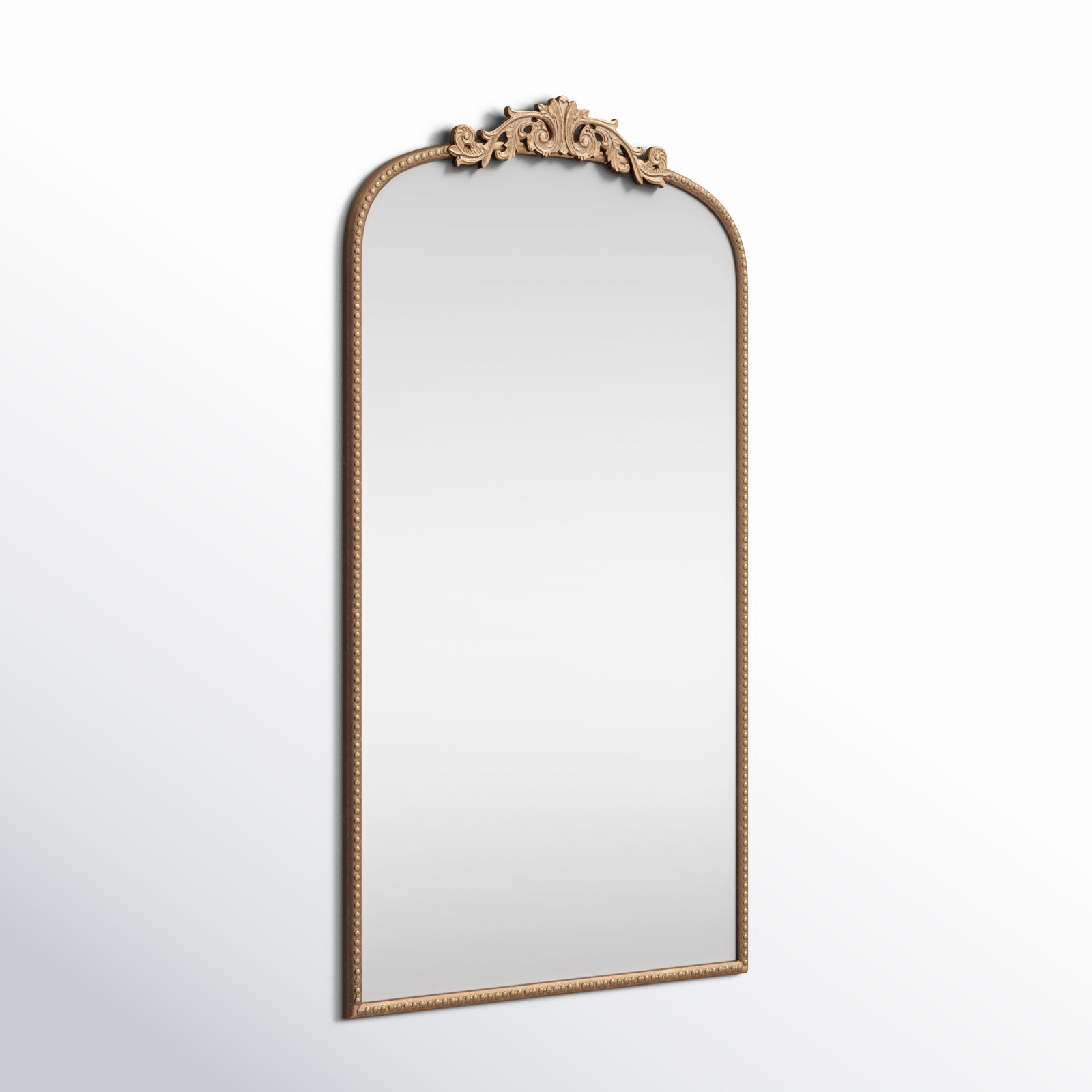Emmeline Full-Length Mirror, Gold, 66" x 36"