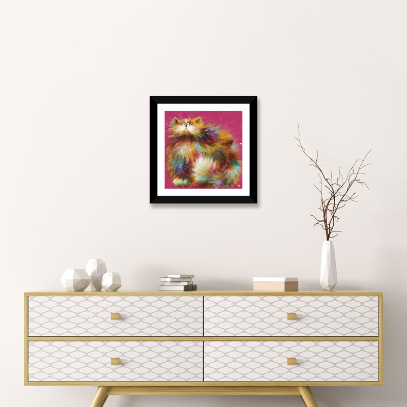 « knickerbocker » par kim haskins-impression sur image, H 16 po x l 16 po x P 1 po, Papier avec cadre noir