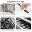 Ensemble de couverts 30 pièces en argent, couteaux en acier inoxydable poli miroir, fourchettes et cuillères, ensembles d'ustensiles de cuisine pour la vaisselle New Home Essentials, couverts, va au lave-vaisselle-88075877
