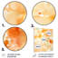 «Sunset Reverie Abstract Collages I», art mural abstrait en métal-422775782
