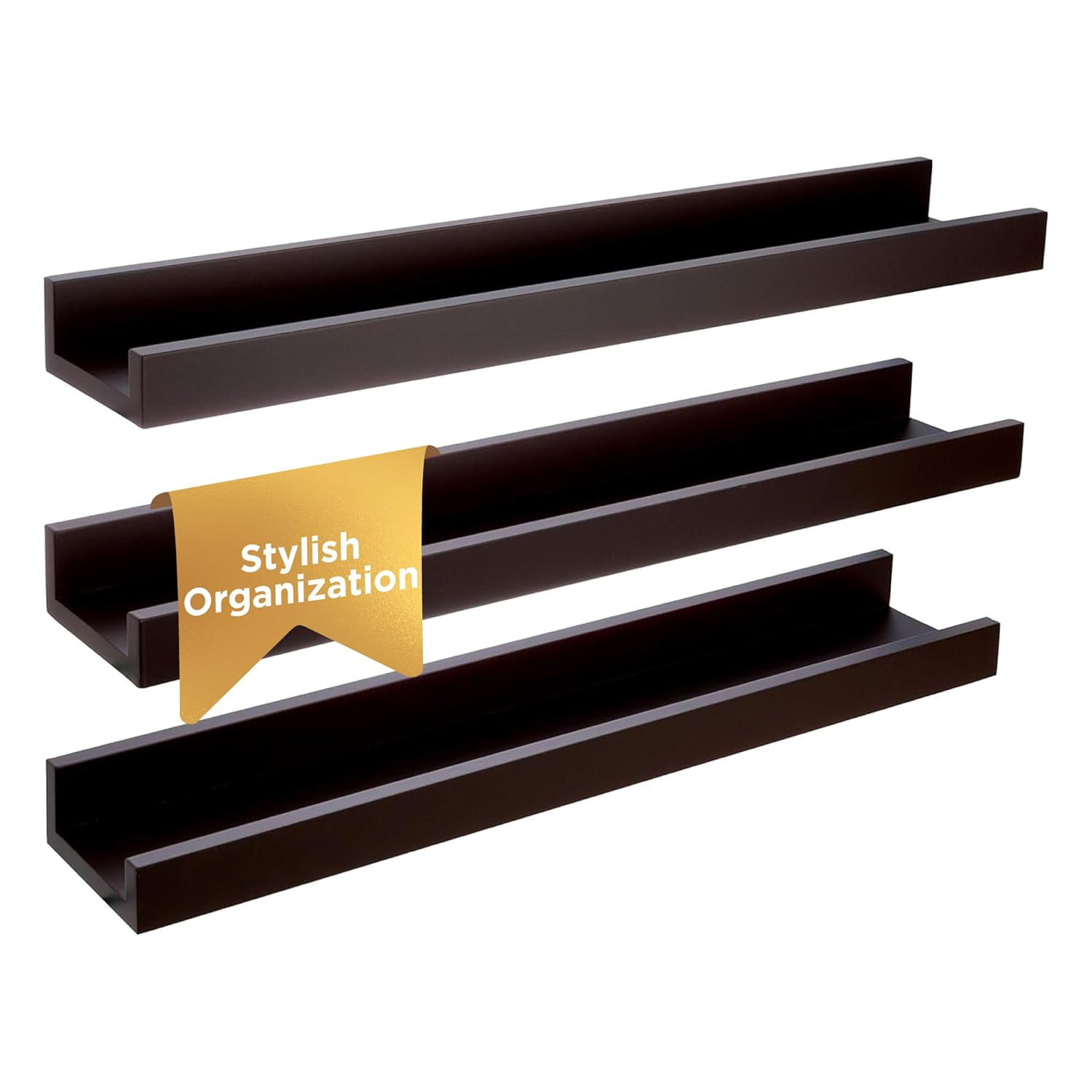 Fresh Look at Latitude Run Floating Shelves For Wall Engineered Wood Display Shelves