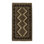 One-of-a-Kind 3'6" X 6'8" 1960s Wool Area Rug in Brown