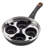 Farberware Glide Copper Ceramic Nonstick 4-Cup Egg Poacher with Lid, 8 Inch-34118232