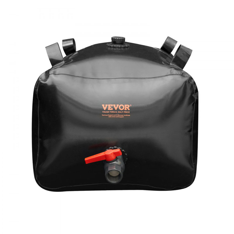 Réservoir d'eau portatif pliable en PVC, 63,4 gallons