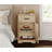 Laziza 32-inch Tall Nightstand with Adjustable Shelf and Drawer-180505000-182185252