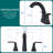 2-handle Bathroom Faucet with Drain Assembly-100561672