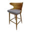 Tabouret de bar moderne et minimaliste en bois, ensemble de 2 tabourets de bar Mid-Century-1363175457
