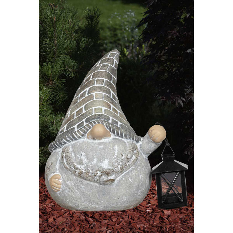 Aagna Weather Resistant Fiberstone Abstract Garden Art