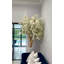 White Cherry Blossom Tree In Matte Planter-1012837688