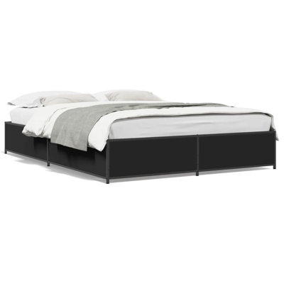 Vidaxl Bed Frame And Metal