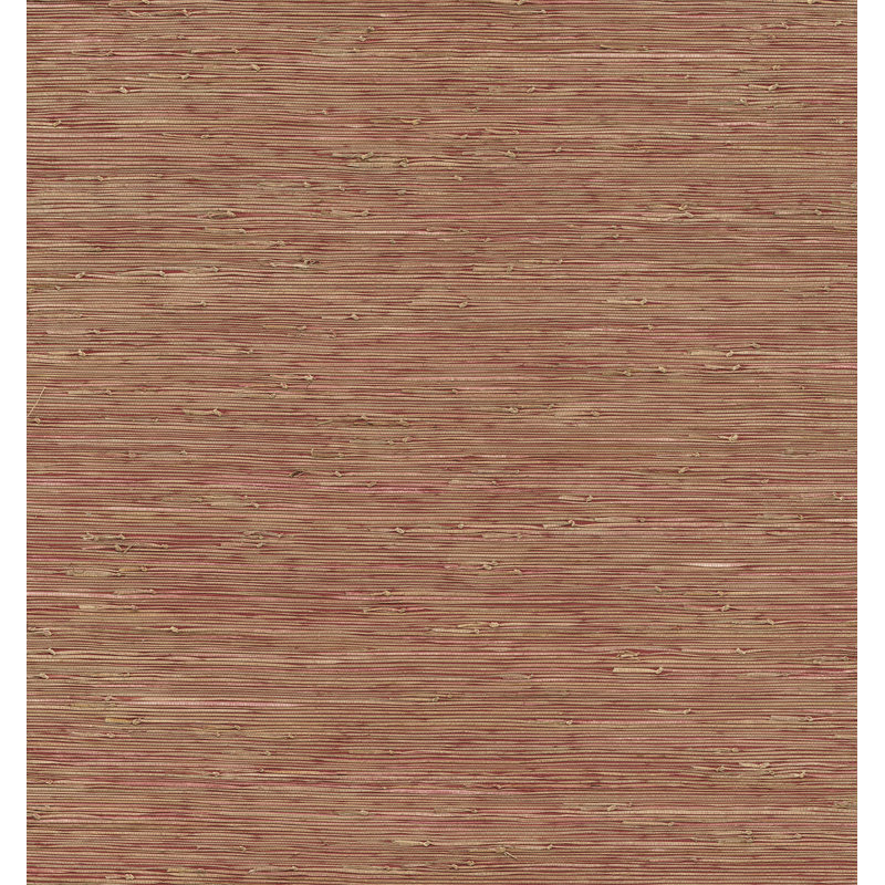 Rouleau de papier peint fait à la main Clemance, Rouge