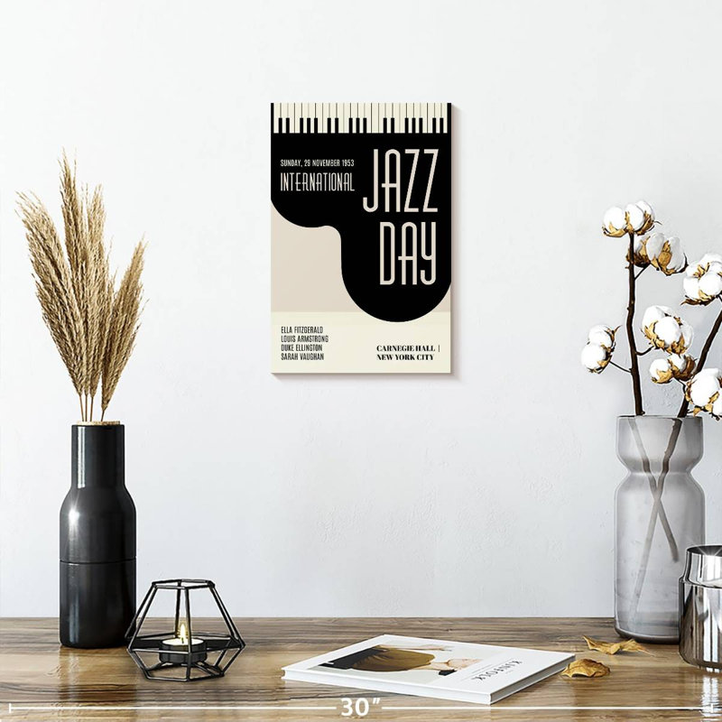 Abarca Jazzy Days, 12" H x 8" W
