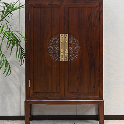 20 Pair Solid Wood Shoe Storage Cabinet