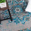 Tapis oriental gris / bleu Takengon-486254067