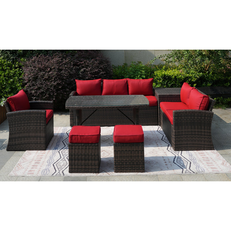 Outdoor 3.93'' Cushion Cover, Red