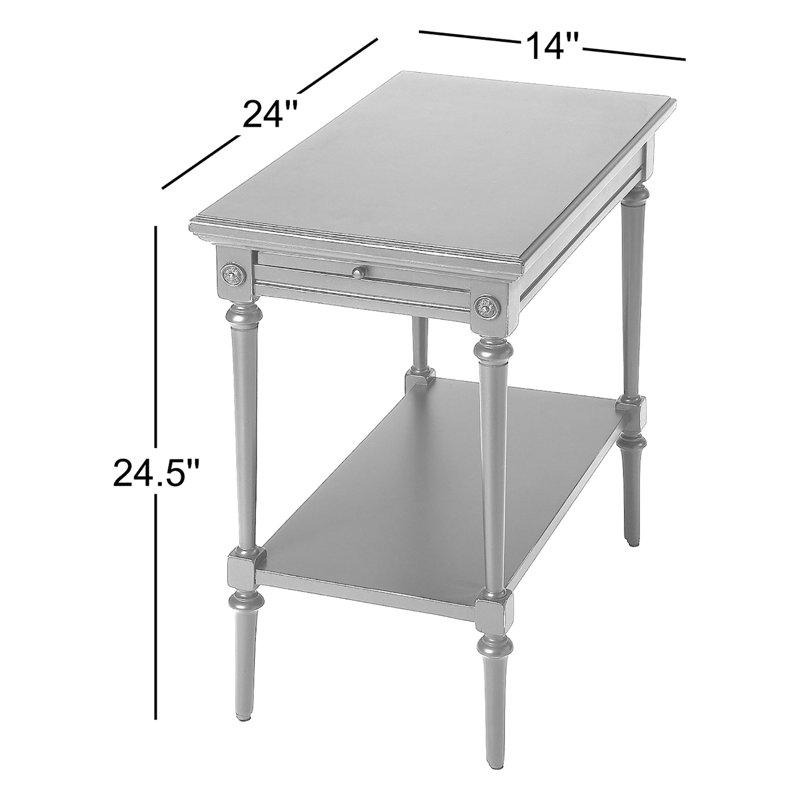 Eros Black End Table
