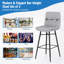 Tiffanie Bar Stool with Iron Frame-141600226