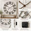 Grande horloge murale de ferme
