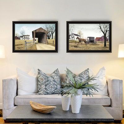 Stunning Home Decor: 'S Bridge Wall Art For Bedroom. Multicolor Wood & Paper, 14"X20", Fade-, Enhances Aesthetics Print: A Modern Home. 20"X14", , Finish