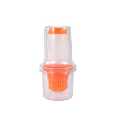 Water Bottle Food Grade Oil Bottle With Lid Oil Brush High-temperature Withstand Oil Bottle Extruded BBQ Oil Brush Barbecue Brush