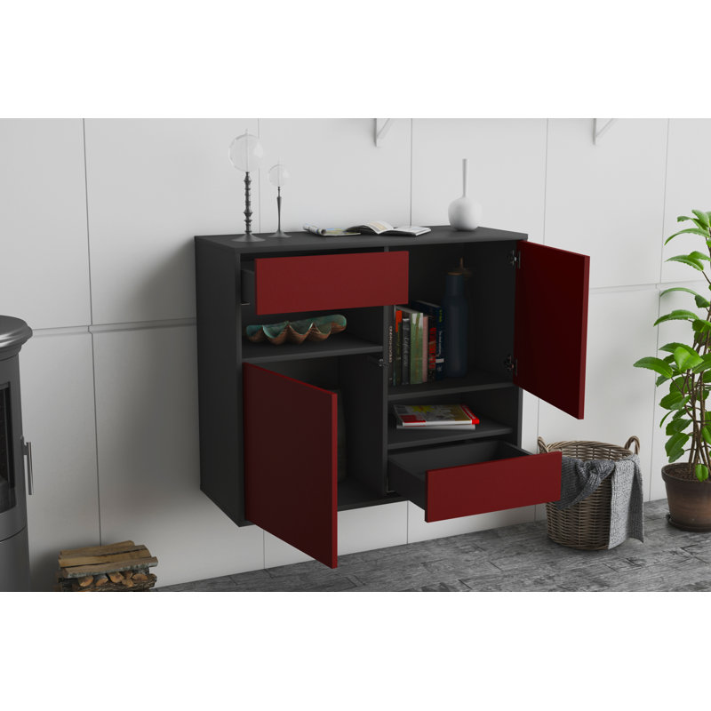 Roseville 92cm Sideboard, Purple