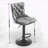 Divonte Swivel Upholstered Adjustable Height Counter Stool-173848476