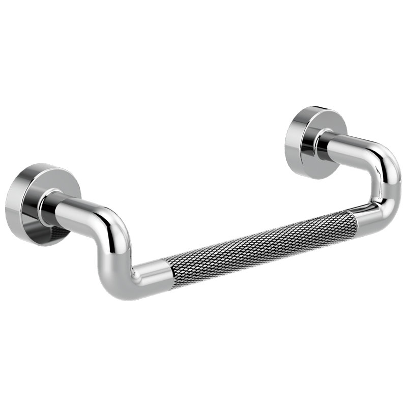Litze® Drawer Pull with Knurling, Polished Chrome