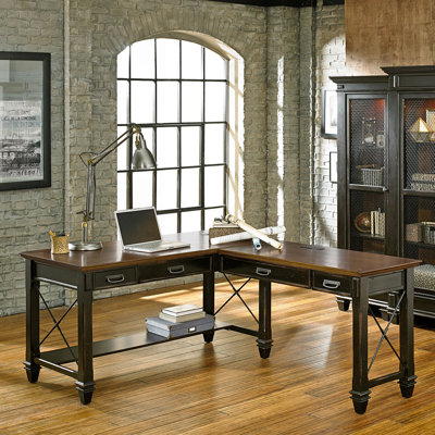 Bureau de direction en L