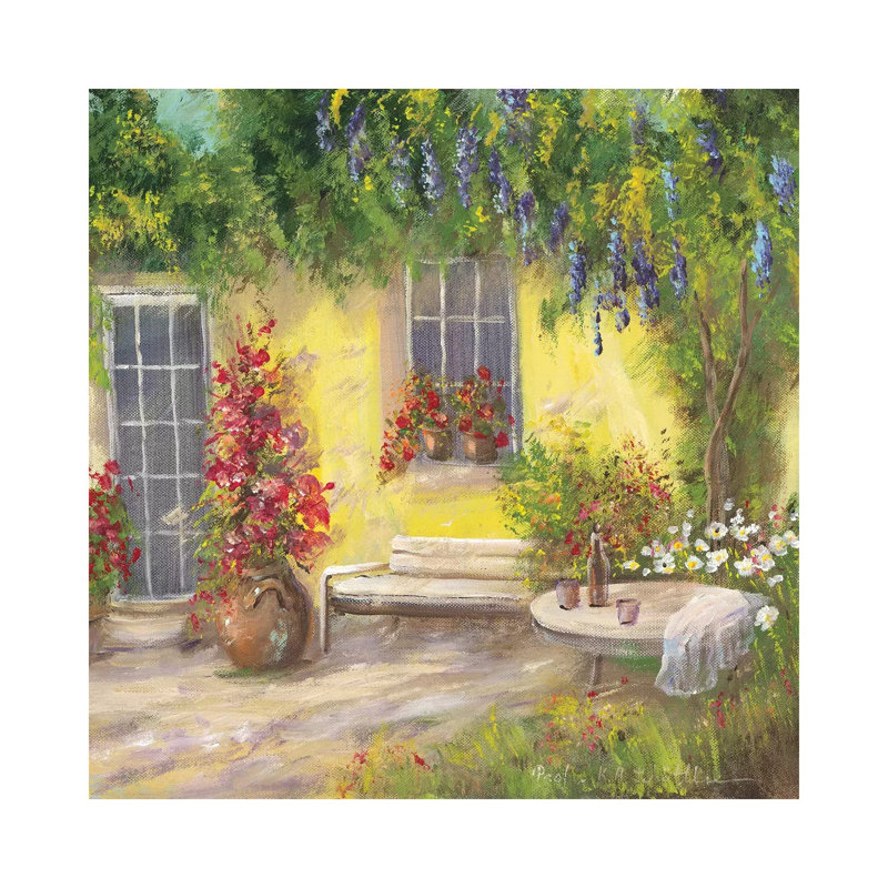 Romantic I by Katharina Schöttler - Wrapped Canvas Print, 30.48 cm H x 30.48 cm W